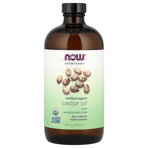 <img alt="Now Foods, Solutions, Certified Organic Castor Oil, 16 fl oz (473 ml)" title="Now Foods, Solutions, Certified Organic Castor Oil, 16 fl oz (473 ml),733739076762"