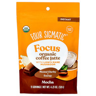 <img alt="Four Sigmatic, Focus, Organic Instant Coffee Latte With Lions Mane Mushroom, Mocha, 4.23 oz (120 g)" title="Four Sigmatic, Focus, Organic Instant Coffee Latte With Lions Mane Mushroom, Mocha, 4.23 oz (120 g),816897024704"