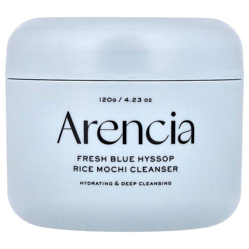 <img alt="Arencia, Fresh Blue Hyssop Rice Mochi Cleanser, 4.23 oz (120 g)" title="Arencia, Fresh Blue Hyssop Rice Mochi Cleanser, 4.23 oz (120 g),8809562191070"