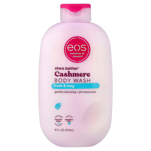 <img alt="EOS, Shea Better, Cashmere Body Wash, Fresh & Cozy, 16 fl oz (473 ml)" title="EOS, Shea Better, Cashmere Body Wash, Fresh & Cozy, 16 fl oz (473 ml),840044714095"