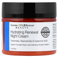 <img alt="California Gold Nutrition, Beauty, Hydrating Renewal Night Cream, 2 oz (56 g)" title="California Gold Nutrition, Beauty, Hydrating Renewal Night Cream, 2 oz (56 g),898220100149"