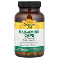 <img alt="Country Life, Max-Amino Caps with Vitamin B6, 90 Vegetarian Capsules" title="Country Life, Max-Amino Caps with Vitamin B6, 90 Vegetarian Capsules,015794014959"