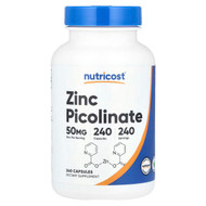 <img alt="Nutricost, Zinc Picolinate, 50 mg, 240 Capsules" title="Nutricost, Zinc Picolinate, 50 mg, 240 Capsules,810139573005"