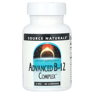 <img alt="Source Naturals, Advanced B-12 Complex, 5 mg, 60 Lozenges" title="Source Naturals, Advanced B-12 Complex, 5 mg, 60 Lozenges,021078014812"