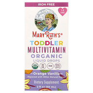 <img alt="MaryRuths, Organic Toddler Multivitamin Liquid Drops, 1-3 Years, Orange Vanilla, 2 fl oz (60 ml)" title="MaryRuths, Organic Toddler Multivitamin Liquid Drops, 1-3 Years, Orange Vanilla, 2 fl oz (60 ml),810104620574"