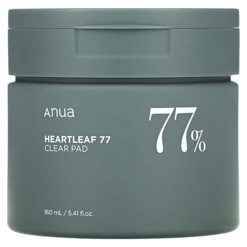 <img alt="Anua, Heartleaf 77%, Clear Pad, 5.41 fl oz (160 ml)" title="Anua, Heartleaf 77%, Clear Pad, 5.41 fl oz (160 ml),8809640730559"