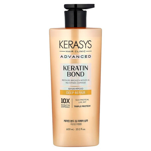 <img alt="Kerasys, Advanced, Keratin Bond Shampoo, Deep Repair , 20.2 fl oz (600 ml)" title="Kerasys, Advanced, Keratin Bond Shampoo, Deep Repair , 20.2 fl oz (600 ml),8801046316573"