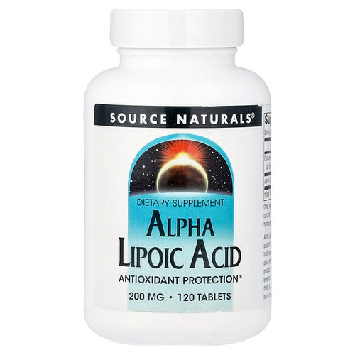 <img alt="Source Naturals, Alpha Lipoic Acid, 200 mg, 120 Tablets" title="Source Naturals, Alpha Lipoic Acid, 200 mg, 120 Tablets,021078003960"