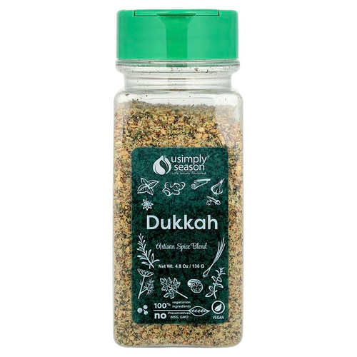 <img alt="USimplySeason, Artisan Spice Blend, Dukkah, 4.8 oz (136 g)" title="USimplySeason, Artisan Spice Blend, Dukkah, 4.8 oz (136 g),852713005984"