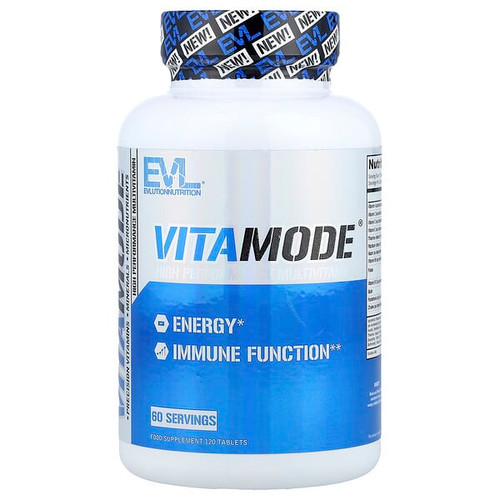 <img alt="EVLution Nutrition, VitaMode, High Performance Multivitamin, 120 Tablets" title="EVLution Nutrition, VitaMode, High Performance Multivitamin, 120 Tablets,818901020917"