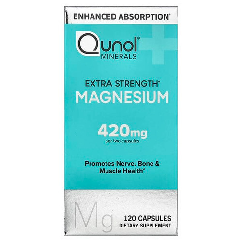 <img alt="Qunol, Magnesium, 120 Capsules (210 mg per Capsule)" title="Qunol, Magnesium, 120 Capsules (210 mg per Capsule),898440001769"