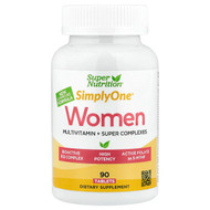 <img alt="Super Nutrition, Simply One, Women Multivitamin + Super Complexes, 90 Tablets" title="Super Nutrition, Simply One, Women Multivitamin + Super Complexes, 90 Tablets,898220024094"