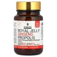 <img alt="Bee & You, Royal Jelly Ginseng Propolis, 60 Tablets" title="Bee & You, Royal Jelly Ginseng Propolis, 60 Tablets,190853003089"
