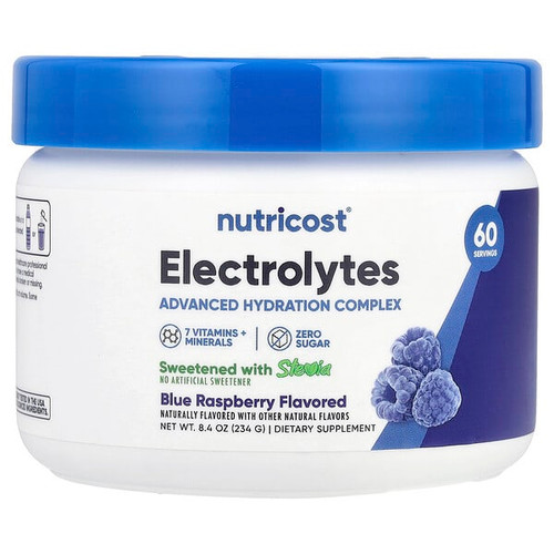 <img alt="Nutricost, Electrolytes, Advanced Hydration Complex, Blue Raspberry, 8.4 oz (234 g)" title="Nutricost, Electrolytes, Advanced Hydration Complex, Blue Raspberry, 8.4 oz (234 g),810139573319"