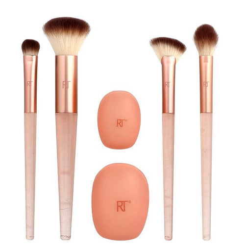 <img alt="Real Techniques, Cherry On Top, A Brighter Hue Base Set, 6 Piece Set" title="Real Techniques, Cherry On Top, A Brighter Hue Base Set, 6 Piece Set,079625459920"