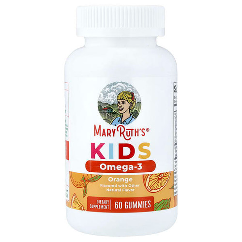 <img alt="MaryRuths, Kids Omega-3 Gummies, Ages 4+, Orange, 60 Gummies" title="MaryRuths, Kids Omega-3 Gummies, Ages 4+, Orange, 60 Gummies,850018471459"