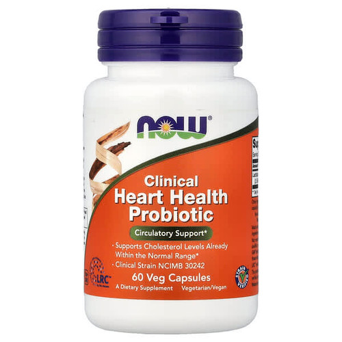 <img alt="Now Foods, Clinical Heart Health Probiotic, 60 Veg Capsules (117 mg per Capsule)" title="Now Foods, Clinical Heart Health Probiotic, 60 Veg Capsules (117 mg per Capsule),733739034946"