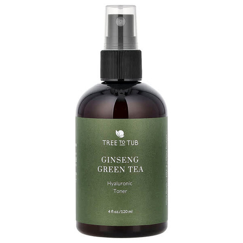 <img alt="Tree To Tub, Hydrating Facial Toner Spray, Ginseng Green Tea , 4 fl oz (120 ml)" title="Tree To Tub, Hydrating Facial Toner Spray, Ginseng Green Tea , 4 fl oz (120 ml),724597482550"