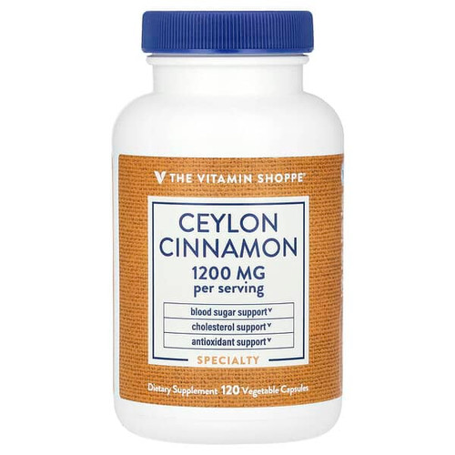 <img alt="The Vitamin Shoppe, Ceylon Cinnamon, 120 Vegetable Capsules (600 mg per Capsule)" title="The Vitamin Shoppe, Ceylon Cinnamon, 120 Vegetable Capsules (600 mg per Capsule),766536003174"