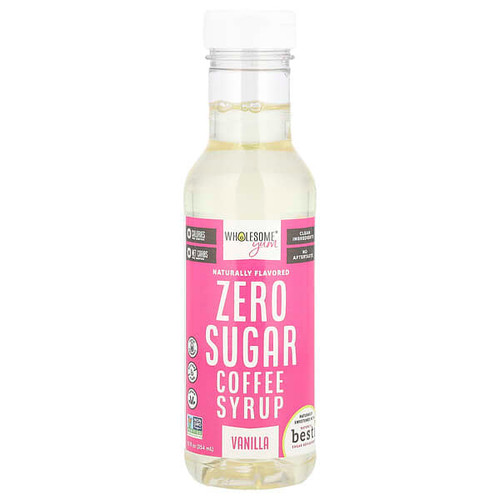 <img alt="Wholesome Yum, Zero Sugar Coffee Syrup, Vanilla, 12 fl oz (354 ml)" title="Wholesome Yum, Zero Sugar Coffee Syrup, Vanilla, 12 fl oz (354 ml),850013189205"