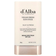 <img alt="dAlba, Vegan Fresh Sun Stick, SPF 50+, 0.7 oz (20 g)" title="dAlba, Vegan Fresh Sun Stick, SPF 50+, 0.7 oz (20 g),8809676154817"