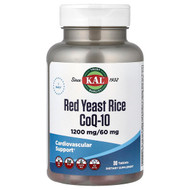 <img alt="KAL, Red Yeast Rice & CoQ-10, 30 Tablets" title="KAL, Red Yeast Rice & CoQ-10, 30 Tablets,021245485476"