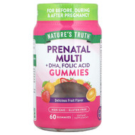 <img alt="Natures Truth, Prenatal Multi + DHA, Folic Acid Gummies, Delicious Fruit, 60 Gummies" title="Natures Truth, Prenatal Multi + DHA, Folic Acid Gummies, Delicious Fruit, 60 Gummies,840093125460"