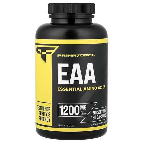 <img alt="Primaforce, EAA, 180 Capsules" title="Primaforce, EAA, 180 Capsules,811445020542"