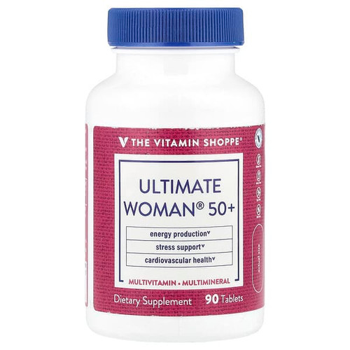 <img alt="The Vitamin Shoppe, Ultimate Woman 50+, Multivitamin & Multimineral, 90 Tablets" title="The Vitamin Shoppe, Ultimate Woman 50+, Multivitamin & Multimineral, 90 Tablets,766536027385"