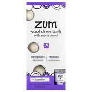 <img alt="ZUM, Wool Dryer Balls with Aroma Blend, Lavender, 3 Wool Balls Plus 1 Aroma Blend, 8.5 oz" title="ZUM, Wool Dryer Balls with Aroma Blend, Lavender, 3 Wool Balls Plus 1 Aroma Blend, 8.5 oz,663204353039"