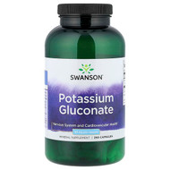<img alt="Swanson Vitamins, Potassium Gluconate, 99 mg, 250 Capsules" title="Swanson Vitamins, Potassium Gluconate, 99 mg, 250 Capsules,087614012254"
