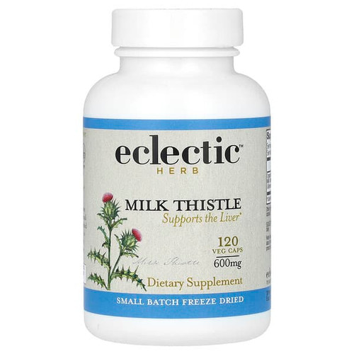 <img alt="Eclectic Herb, Freeze Dried Milk Thistle, 120 Veg Caps (600 mg per Capsule)" title="Eclectic Herb, Freeze Dried Milk Thistle, 120 Veg Caps (600 mg per Capsule),023363301492"