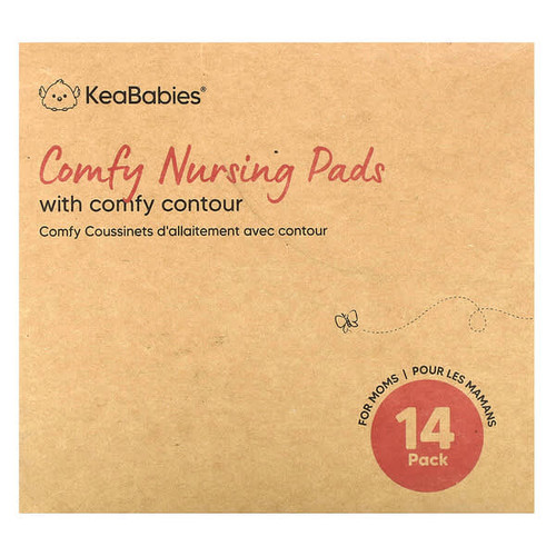 <img alt="KeaBabies, Comfy Nursing Pads, Large, Bare Beige , 14 Pack" title="KeaBabies, Comfy Nursing Pads, Large, Bare Beige , 14 Pack,810019224249"