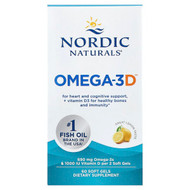 <img alt="Nordic Naturals, Omega-3D, Lemon, 60 Soft Gels" title="Nordic Naturals, Omega-3D, Lemon, 60 Soft Gels,768990017612"