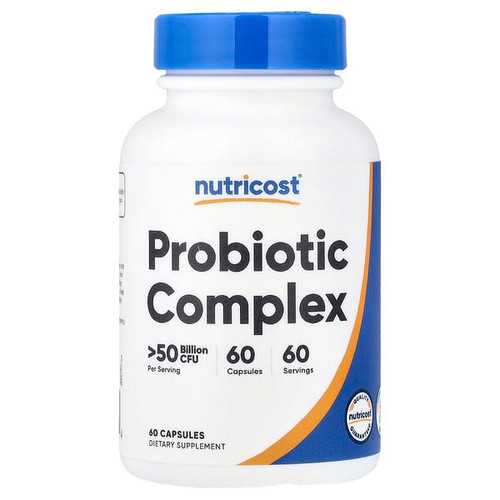 <img alt="Nutricost, Probiotic Complex, >50 Billion CFU, 60 Capsules" title="Nutricost, Probiotic Complex, >50 Billion CFU, 60 Capsules,810139572404"