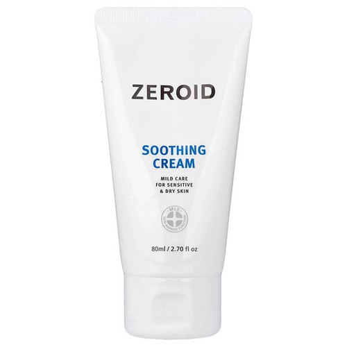 <img alt="Zeroid, Soothing Cream, For Sensitive & Dry Skin, 2.7 fl oz (80 ml)" title="Zeroid, Soothing Cream, For Sensitive & Dry Skin, 2.7 fl oz (80 ml),8809048413009"
