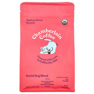 <img alt="Chamberlain Coffee, Social Dog Blend, Ground, Medium Roast, 12 oz (340 g)" title="Chamberlain Coffee, Social Dog Blend, Ground, Medium Roast, 12 oz (340 g),850022199080"