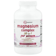 <img alt="Micro Ingredients, Magnesium Complex 20-in-1, For Women, 240 Vegetarian Capsules" title="Micro Ingredients, Magnesium Complex 20-in-1, For Women, 240 Vegetarian Capsules,850077801273"