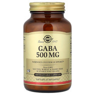 <img alt="Solgar, GABA, 500 mg, 100 Vegetable Capsules" title="Solgar, GABA, 500 mg, 100 Vegetable Capsules,033984012110"