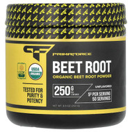 <img alt="Primaforce, Organic Beet Root, Unflavored, 8.9 oz (250 g)" title="Primaforce, Organic Beet Root, Unflavored, 8.9 oz (250 g),811445021396"
