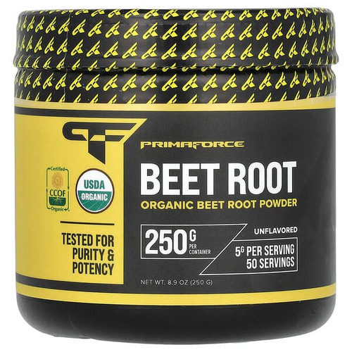<img alt="Primaforce, Organic Beet Root, Unflavored, 8.9 oz (250 g)" title="Primaforce, Organic Beet Root, Unflavored, 8.9 oz (250 g),811445021396"