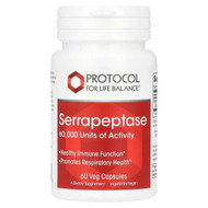 <img alt="Protocol for Life Balance, Serrapeptase, 33 mg, 60 Veg Capsules" title="Protocol for Life Balance, Serrapeptase, 33 mg, 60 Veg Capsules,707359129733"