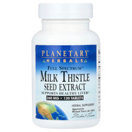 <img alt="Planetary Herbals, Full Spectrum Milk Thistle Seed Extract, 120 Tablets" title="Planetary Herbals, Full Spectrum Milk Thistle Seed Extract, 120 Tablets,021078105169"