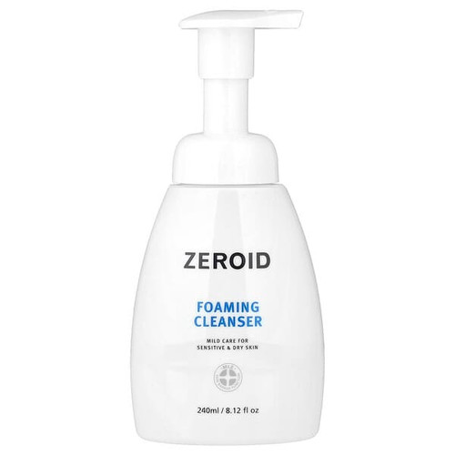 <img alt="Zeroid, Foaming Cleanser, For Sensitive & Dry Skin, 8.12 fl oz (240 ml)" title="Zeroid, Foaming Cleanser, For Sensitive & Dry Skin, 8.12 fl oz (240 ml),8809911690476"