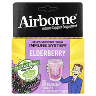 <img alt="AirBorne, Immune Support Supplement, Elderberry, 2 Tubes, 10 Effervescent Tablets Each" title="AirBorne, Immune Support Supplement, Elderberry, 2 Tubes, 10 Effervescent Tablets Each,647865903789"