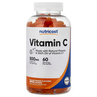 <img alt="Nutricost, Vitamin C Gummies, Orange, 240 Gummies" title="Nutricost, Vitamin C Gummies, Orange, 240 Gummies,810139576099"