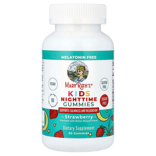 <img alt="MaryRuths, Kids Nighttime Gummies, Strawberry, 60 Gummies" title="MaryRuths, Kids Nighttime Gummies, Strawberry, 60 Gummies,850029392088"