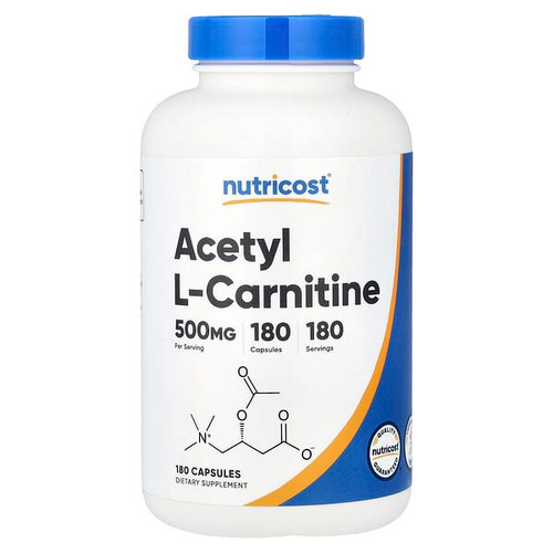 <img alt="Nutricost, Acetyl L-Carnitine, 500 mg , 180 Capsules" title="Nutricost, Acetyl L-Carnitine, 500 mg , 180 Capsules,810014679082"