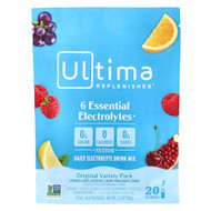 <img alt="Ultima Replenisher, 6 Essential Electrolytes, Daily Electrolyte Drink Mix, Original Variety Pack, 20 Stickpacks, 2.5 oz (70 g)" title="Ultima Replenisher, 6 Essential Electrolytes, Daily Electrolyte Drink Mix, Original Variety Pack, 20 Stickpacks, 2.5 oz (70 g),853218000078"