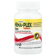<img alt="NaturesPlus, Hema-Plex, Iron with Essential Nutrients for Healthy Red Blood Cells, 60 Slow-Release Tablets" title="NaturesPlus, Hema-Plex, Iron with Essential Nutrients for Healthy Red Blood Cells, 60 Slow-Release Tablets,097467037625"